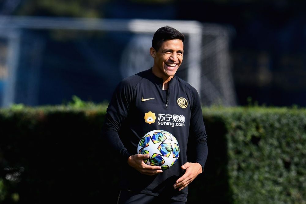 Bahagia di Inter, Alexis Sanchez: Rasanya Seperti Jatuh Cinta Lagi