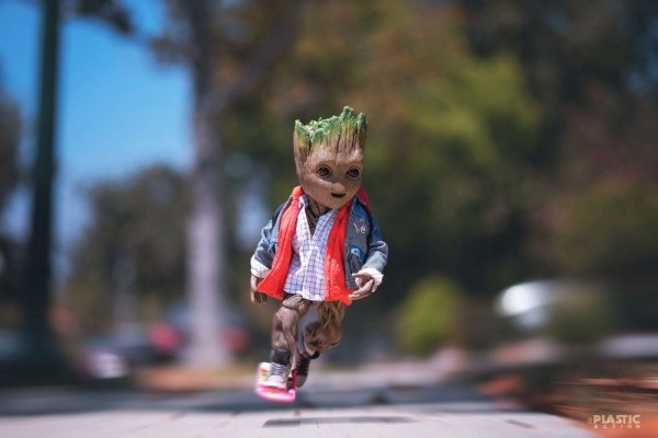 Unik, 7 Foto Action Figure Groot dan Anjing ini Tampak Hidup!