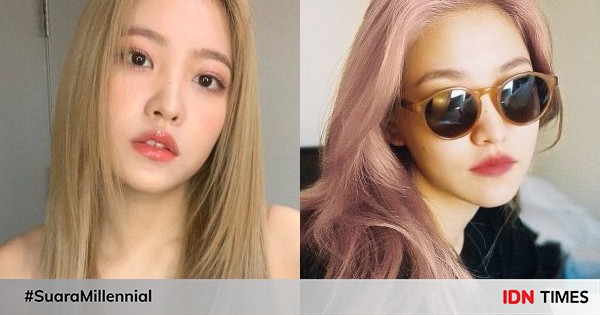 9 potret yeri red velvet dengan rambut pink hingga blonde, memesona!
