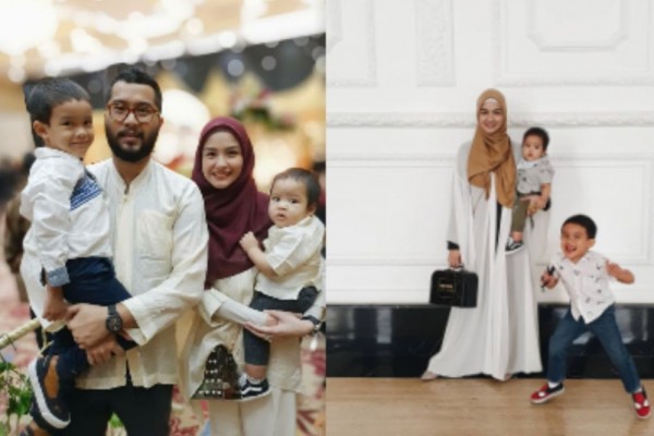 10 Potret Harmonis Revalina S Temat & Keluarga yang 4,5 Tahun Menikah