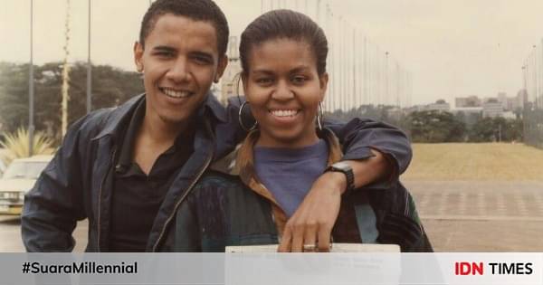 10 Momen Kebersamaan Barack Obama Dan Michelle Obama