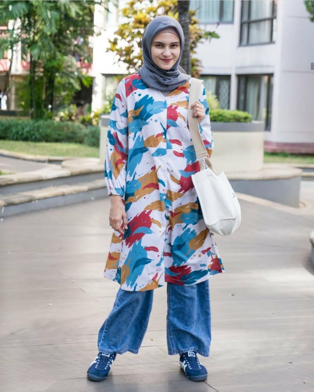 Anti Ribet 10 Ide Fashion Hijab  Untuk Cewek Tomboy  ala 