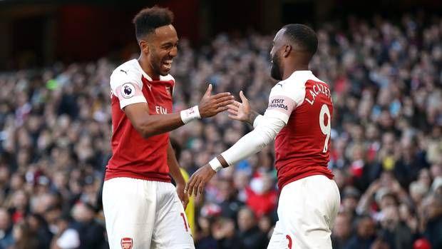 Gagal ke UCL, Arsenal Bakal Ditinggal Aubameyang & Lacazette?