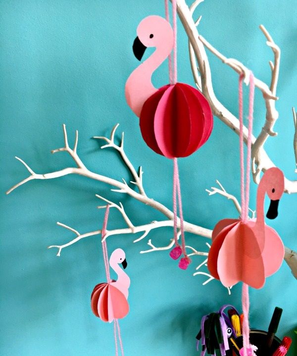 10 Inspirasi  DIY Dekorasi  Kamar  Flamingo Cocok Buat 