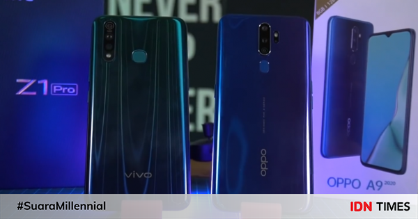 oppo a9 vs vivo z1 pro