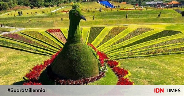 Cantiknya The Blooms Garden Destinasi Wisata Baru Yang Hits