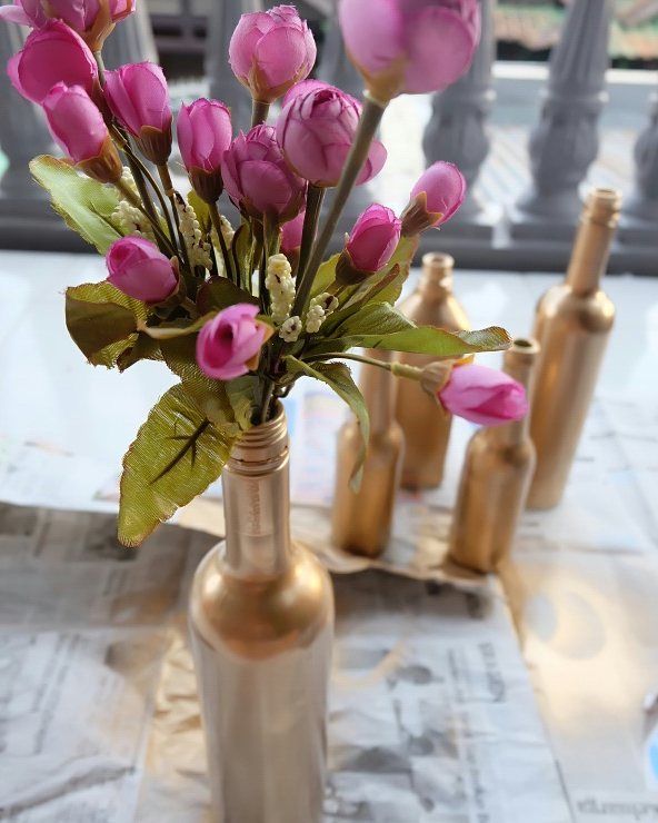 Percantik Rumah Dengan 10 Vas Bunga Bikinan Sendiri Gampang Banget
