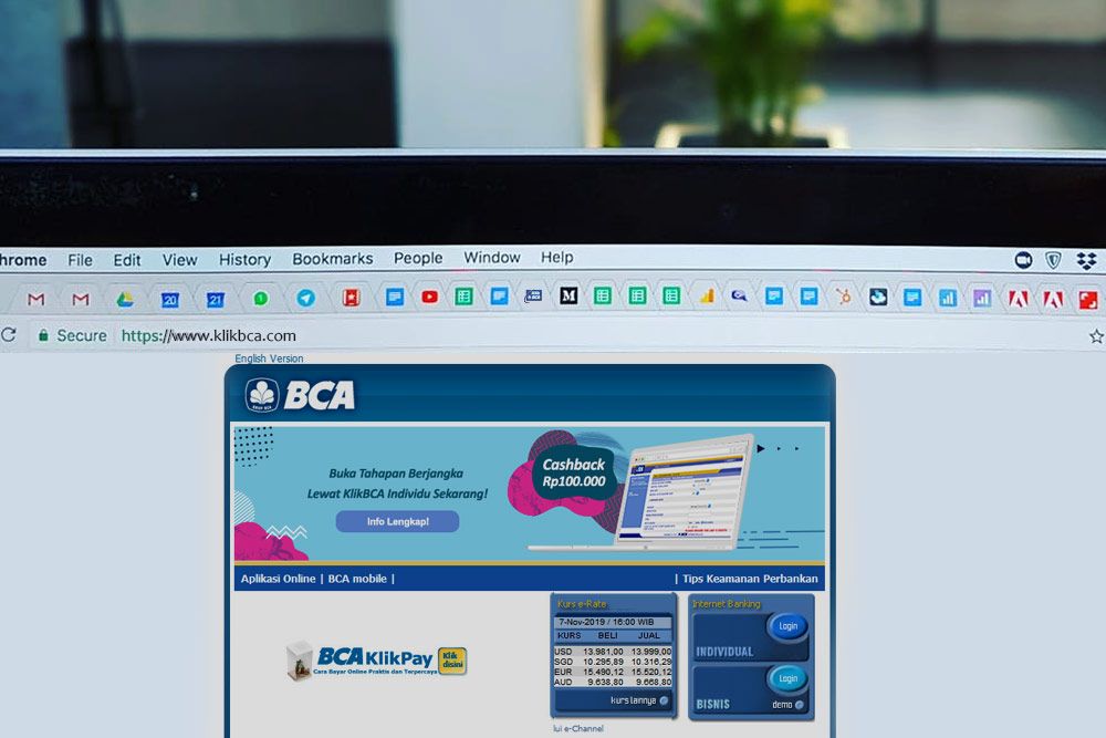 Cara Cek Mutasi Rekening BCA Setahun Lalu