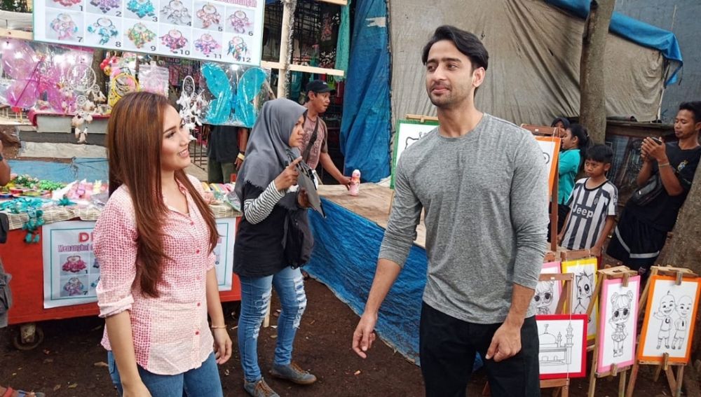 Dipenuhi Adegan Manis, 10 Potret Ayu Ting Ting dan Shaheer Syuting FTV