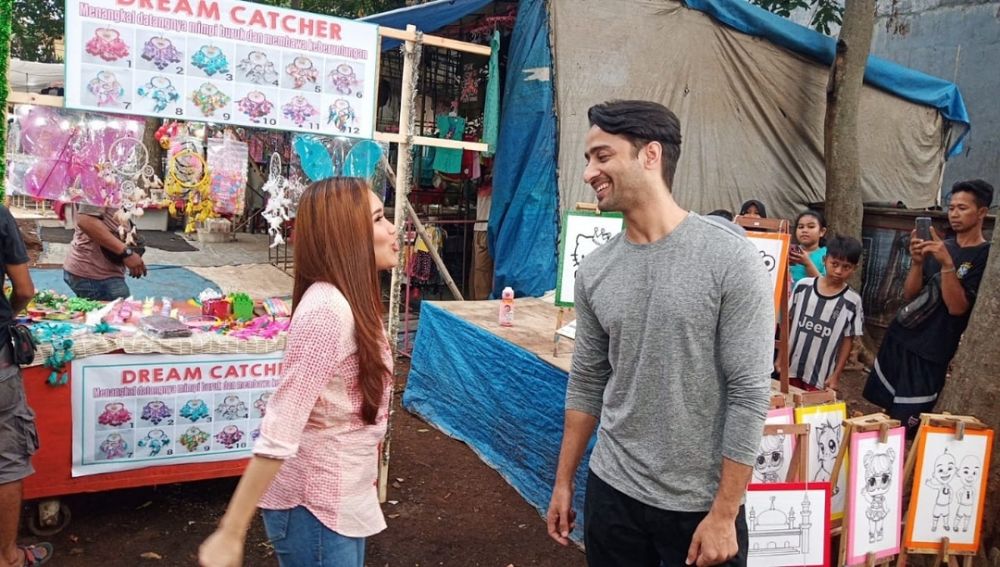 Dipenuhi Adegan Manis, 10 Potret Ayu Ting Ting dan Shaheer Syuting FTV