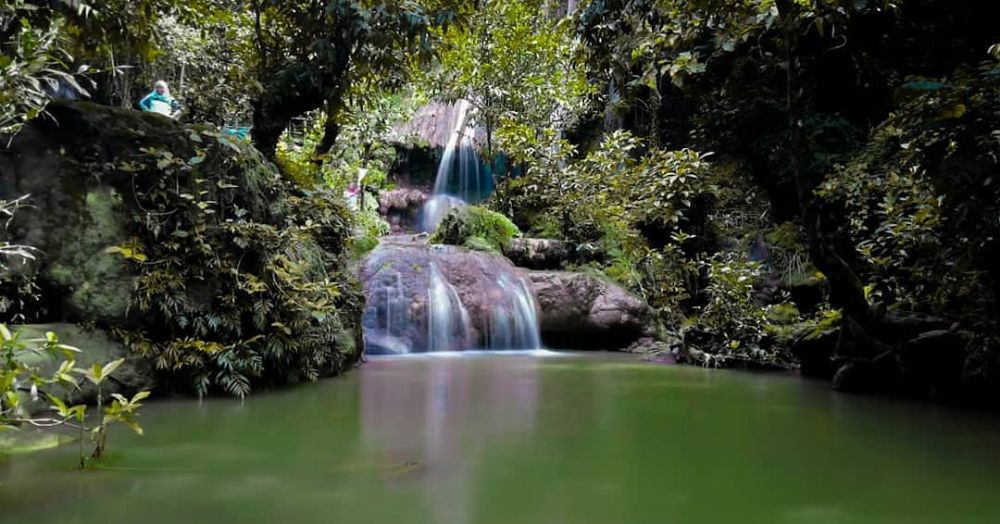 10 Eksotisme Air Terjun Alam Kandung Surga Tersembunyi Di Tulungagung