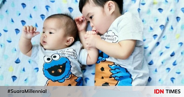 9 potret akrab anak artis pada adiknya yang masih bayi, gemas deh!