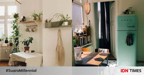 10 inspirasi tata letak meja makan mungil di ruang sempit 