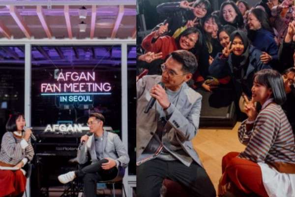 10 Potret Keseruan Afgan Saat Fan Meeting Di Kota Seoul, Korea!