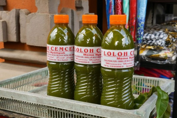 Segarnya Loloh Cemcem, Minuman Asli Desa Penglipuran di Bali