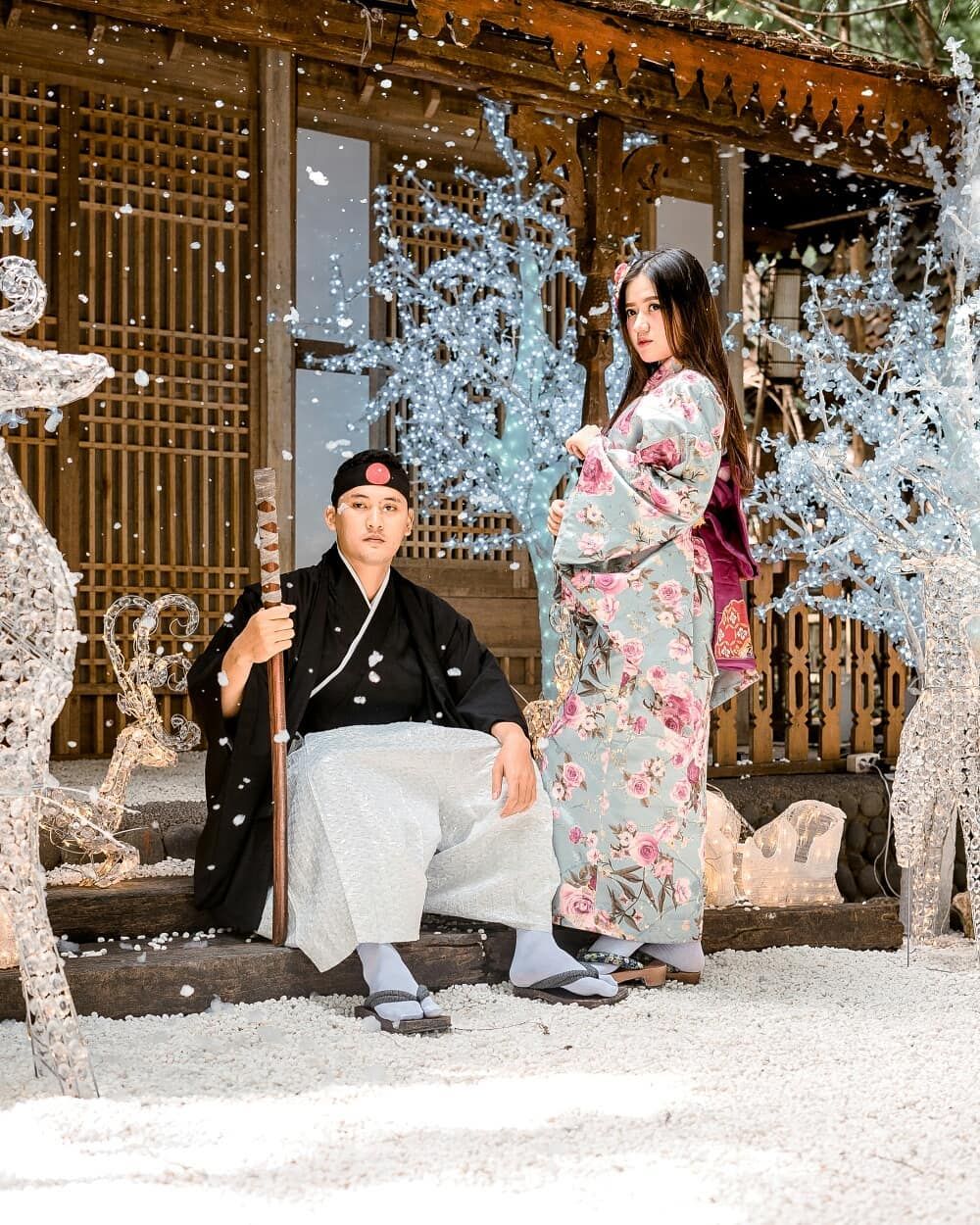 Bak di Jepang, 11 Ide Prewedding di Kyotoku Floating