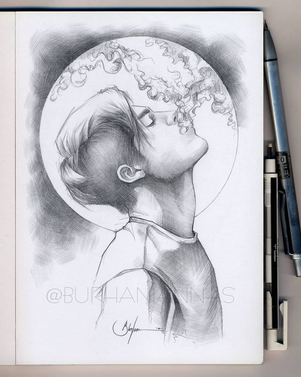 Menohok, 12 Ilustrasi Gambarkan Dunia Saat Ini Karya Burhani Annas