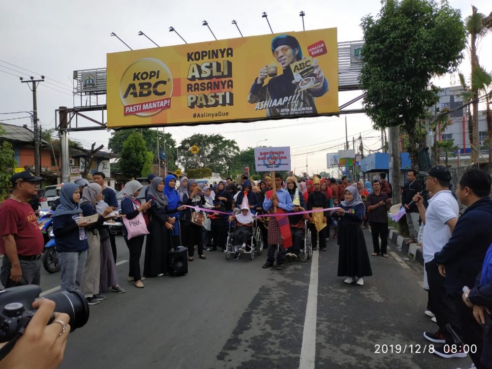Alat Peraga Kampanye Dilarang Dipasang di 13 Ruas Jalan Kota Serang