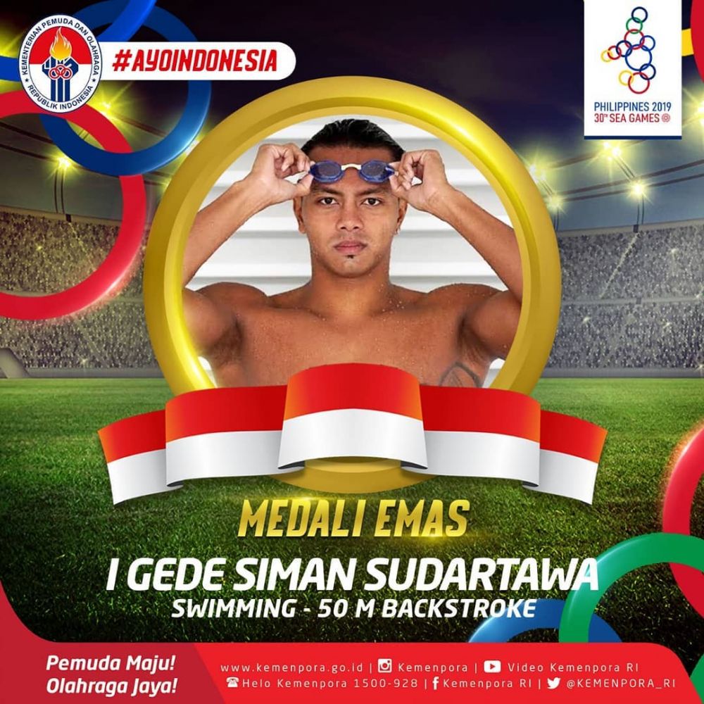 Profil Siman Sudartawa, Putra Klungkung Peraih Emas SEA Games 2019