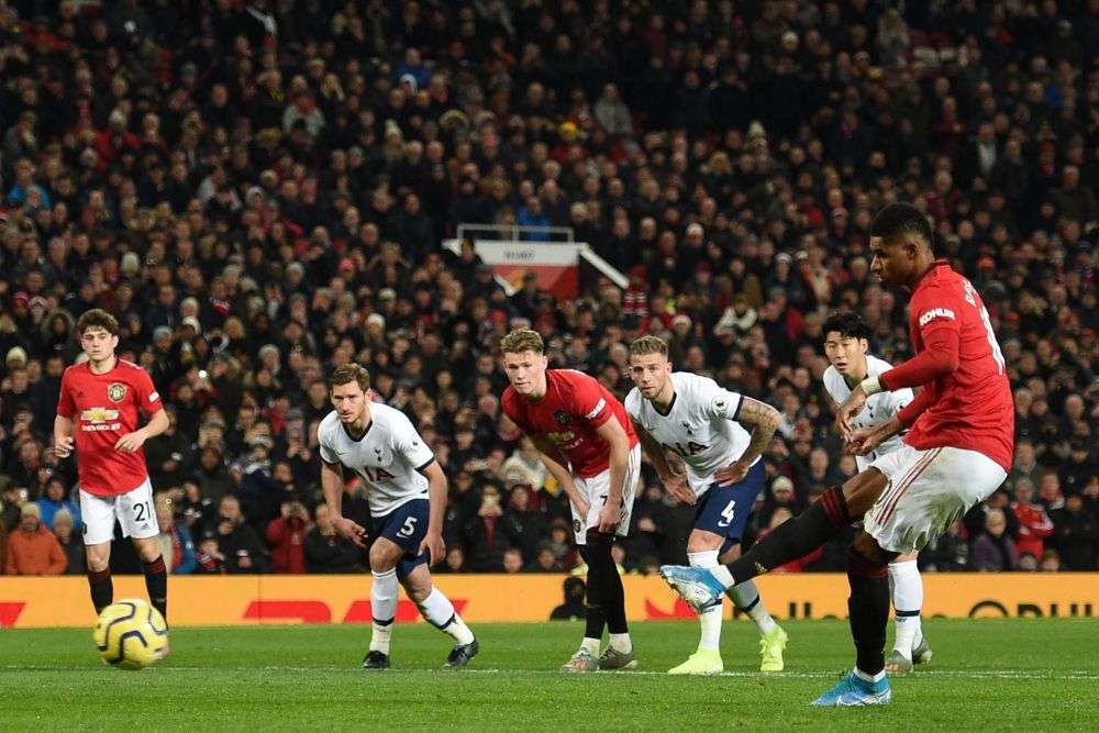 Rashford Cetak Brace Manchester United Bungkam Tottenham Hotspurs 2510