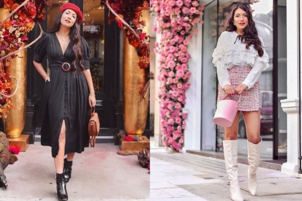 10 Ide Mix & Match Sepatu Boots ala Blogger Dunia Anoushka, Menawan!