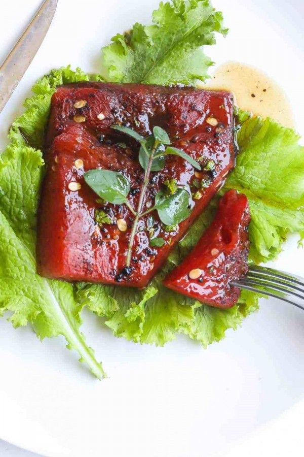 Resep Steak Watermelon, Hidangan Nyeleneh dengan Rasanya Tak Terduga