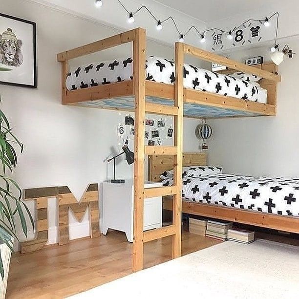 10 Ide Bunk Bed Kekinian & Unik untuk Kamar Mungilmu, Dijamin Nyaman! 