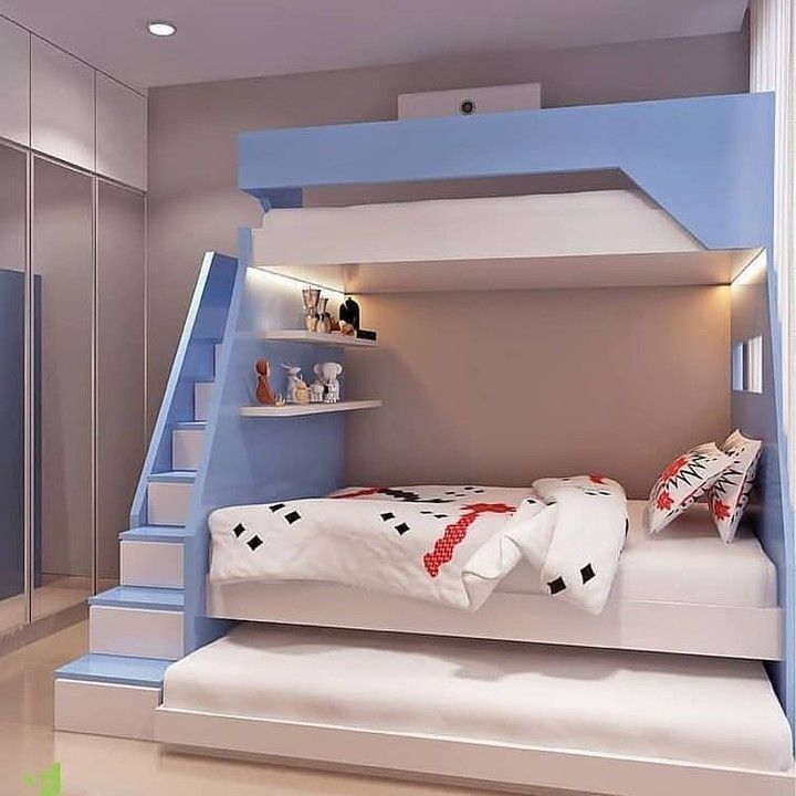 10 Ide Bunk Bed Kekinian & Unik untuk Kamar Mungilmu, Dijamin Nyaman! 