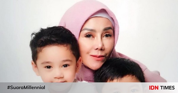 Awet muda, 10 potret bukti kompaknya amy qanita bersama cucu-cucunya