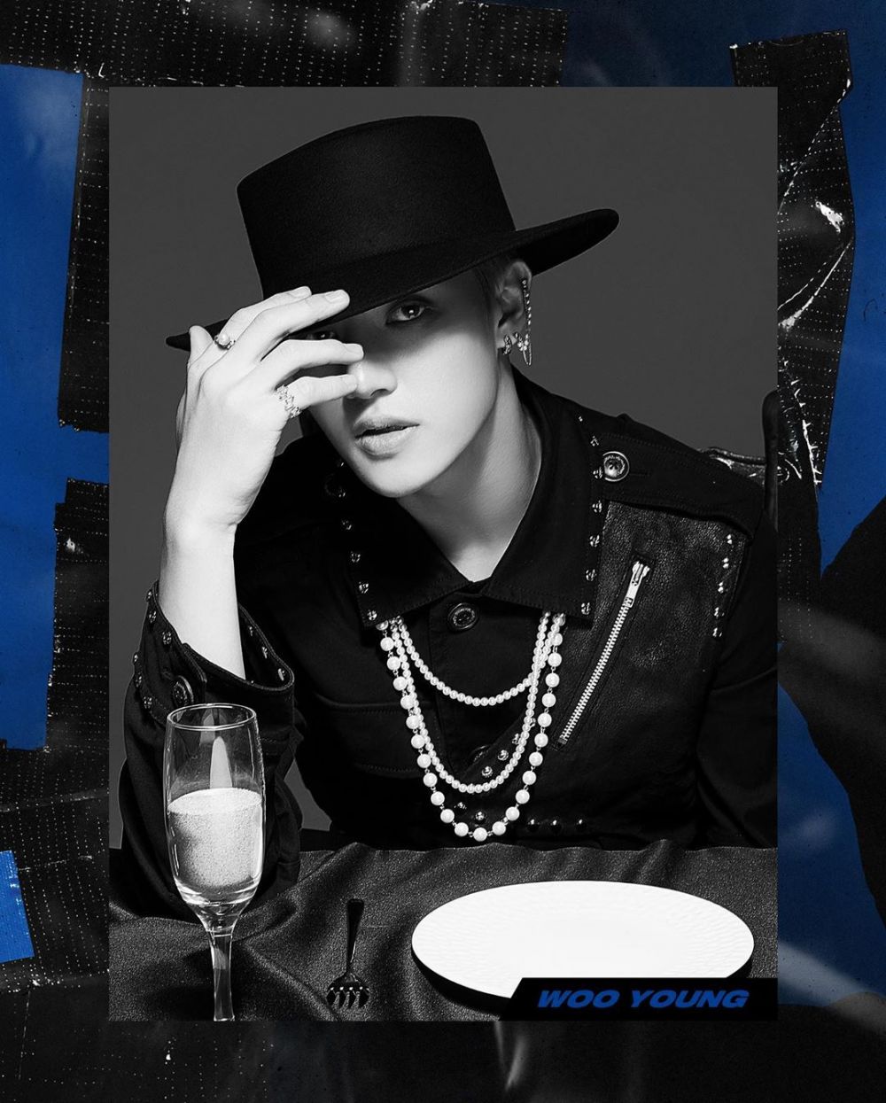 Ateez nero black. ATEEZ Чон. ATEEZ Wooyoung. Jang Wooyoung ATEEZ. Уён (ATEEZ) арт.