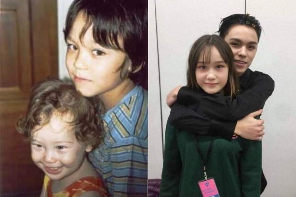 Akrab! 11 Potret Sibling Goals ala Vernon SEVENTEEN dan Sofia Chwe