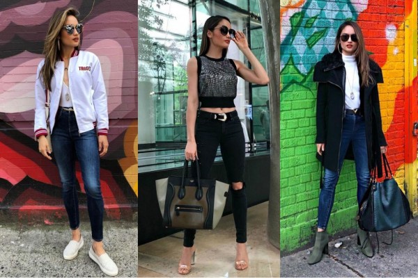 10 Mix and Match Celana Jeans ala Cinta Laura, Casual & Stylish!