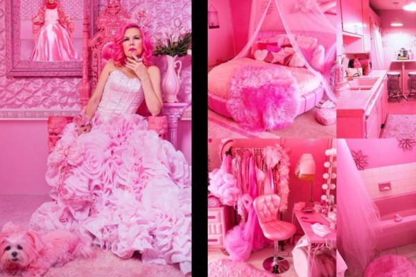 10 Penampakan Hunian Serba Pink Milik Seleb Hollywood Kitten Kay Sera