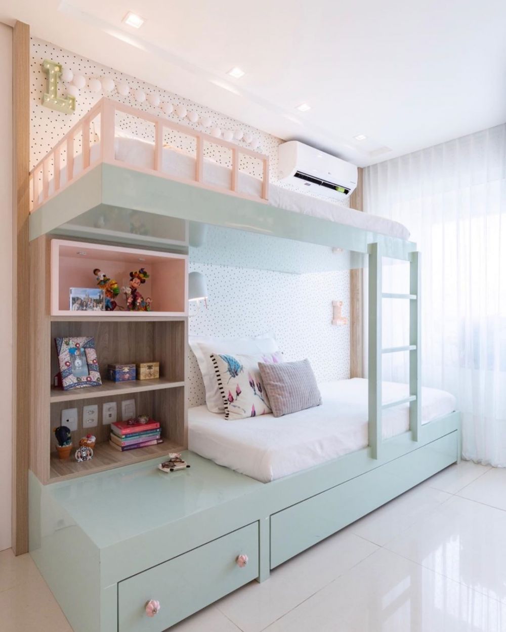 10 Desain Kamar Tidur Dengan Bunk Bed, Bikin Tambah Cozy!