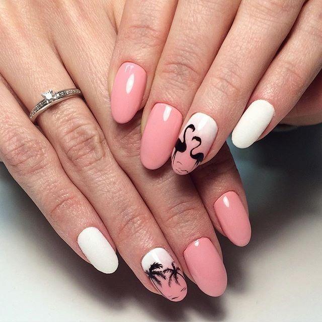 Inspirasi Nail Art Pink