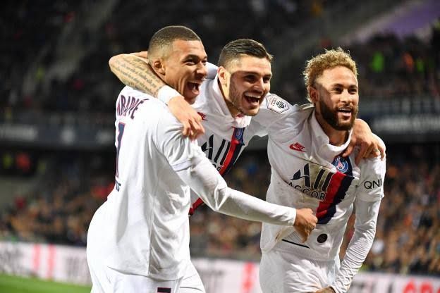 Neymar Absen, PSG Semakin Perkasa di Ligue 1 Usai Pecundangi Nantes