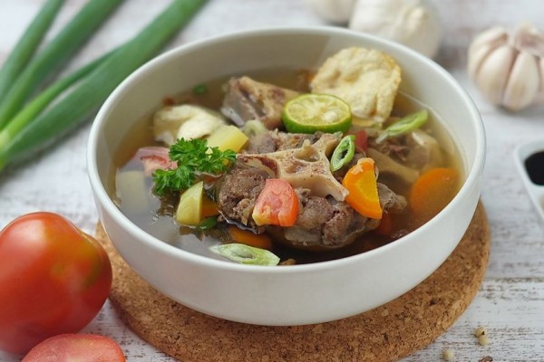 Resep Sop Buntut Kacang Merah, Nikmat Kuah Gurihnya Bikin Nambah Porsi