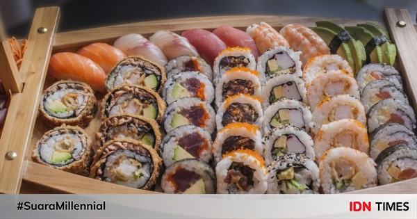 5 bahan pendamping saat mencicipi sushi, bikin makin nagih!