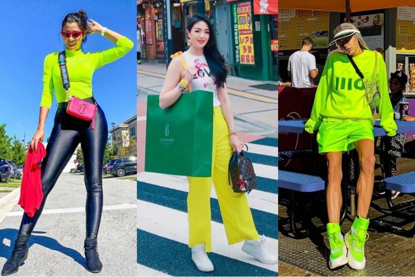 10 Ide Mix And Match Outfit Warna Neon Gak Norak Kok