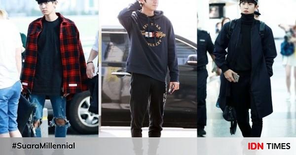 10 Ide Mix and Match Outfit Hitam ala Chanyeol EXO, Swag Abis!