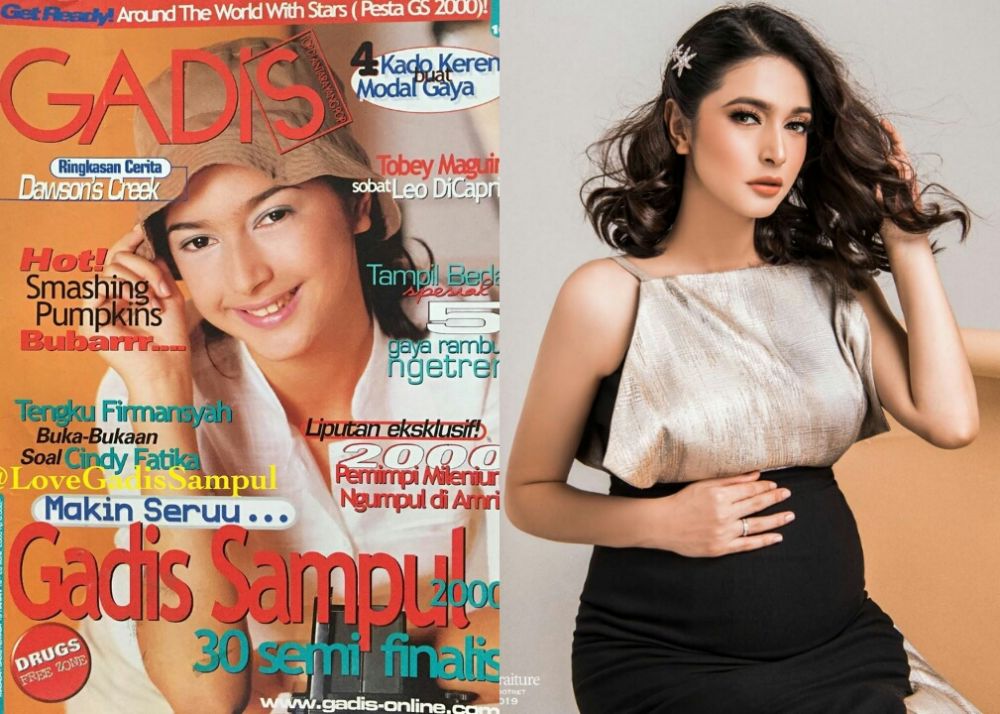 Nostalgia, yuk! Potret Artis Alumni GADIS Sampul Dulu dan Sekarang (1)