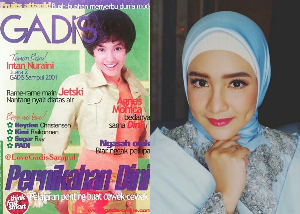 Nostalgia, yuk! Potret Artis Alumni GADIS Sampul Dulu dan Sekarang (1)