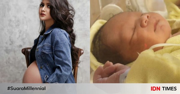 Lahirkan anak kedua, ini 10 momen kehamilan rosnita putri 'entin'