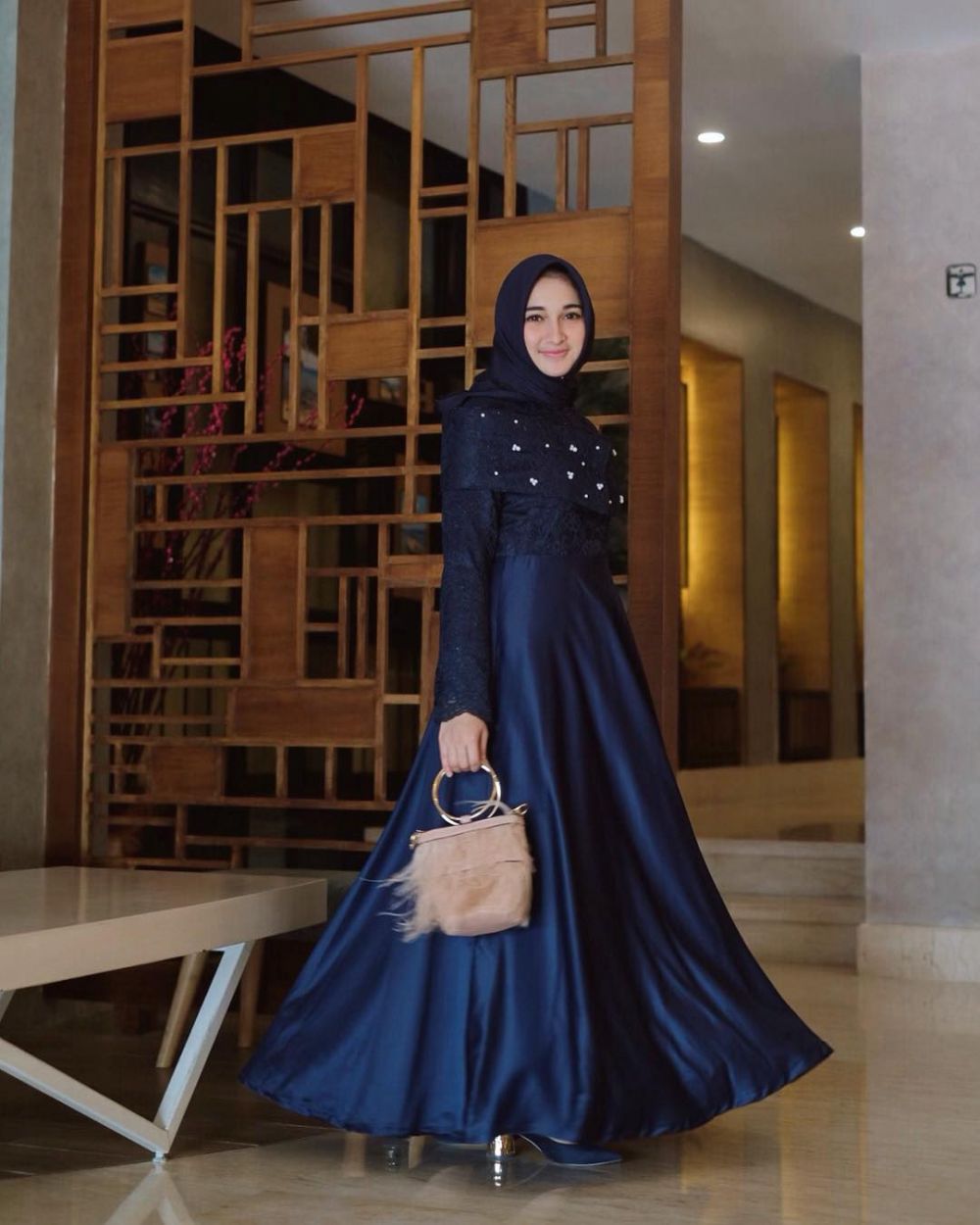 Dress sales hijab pesta