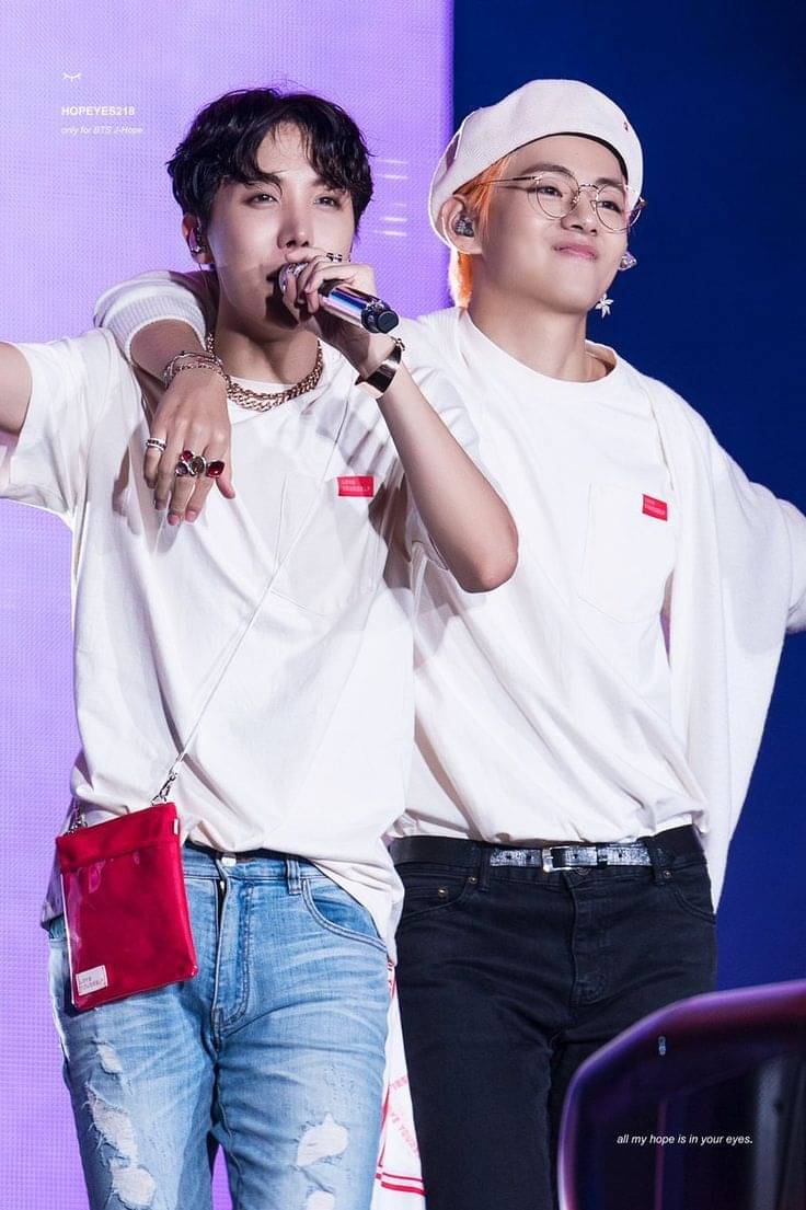 10 Potret Kedekatan V Dan J-Hope BTS Yang Brother Goals Banget!