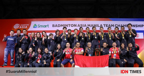 Ranking bwf dibekukan, ini posisi 10 pemain terbaik indonesia saat ini