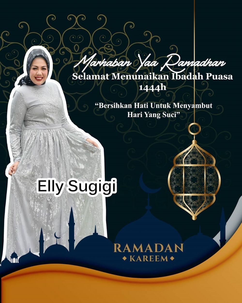 12 Ucapan Selamat Ramadan Para Artis Jalankan Puasa Dengan Khusyuk