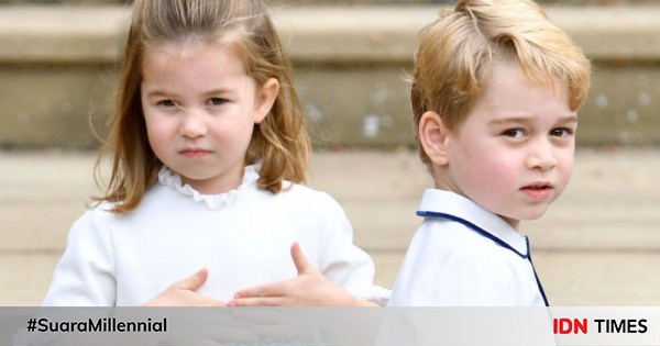 Bikin gemas, ini 10 potret anak keluarga kerajaan yang paling terkenal