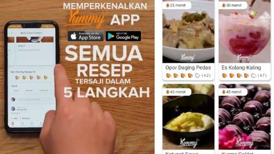 Jago Masak Hingga Menghasilkan Uang, Ini Asiknya Pakai #Yummy App