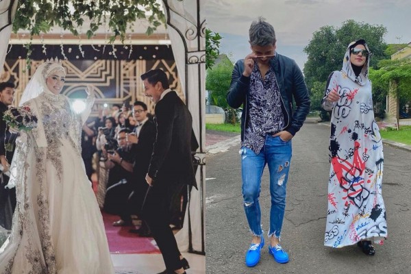 Tiga Tahun Menikah, 10 Momen Mesra Fairuz A Rafiq dan Sonny Septian